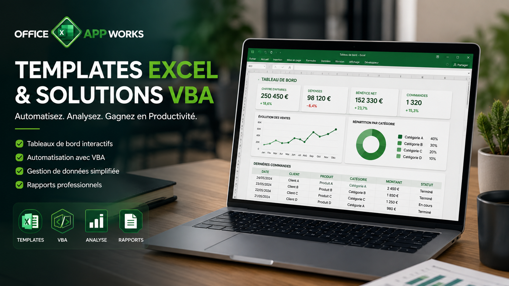Templates Excel et Solutions VBA